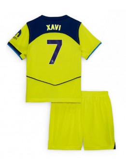 Tottenham Hotspur Xavi Simons #7 Replika Tredje Kläder Barn 2025-26 Kortärmad (+ byxor)